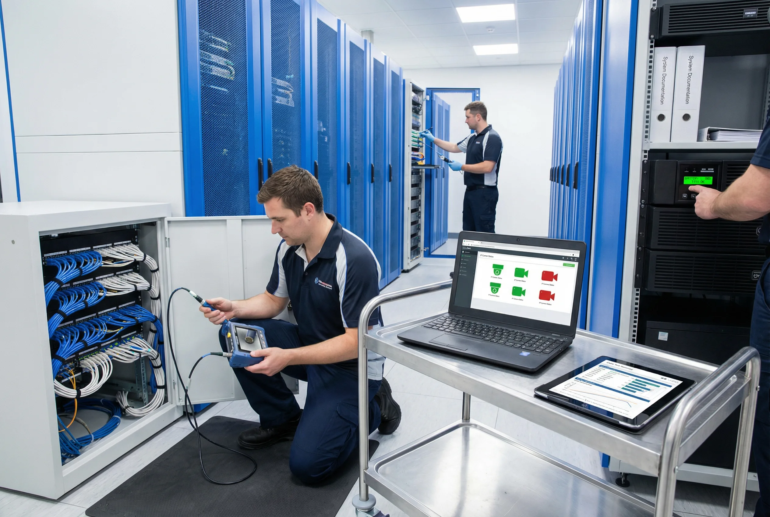 Preventive Maintenance of IP Surveillance Cabling System